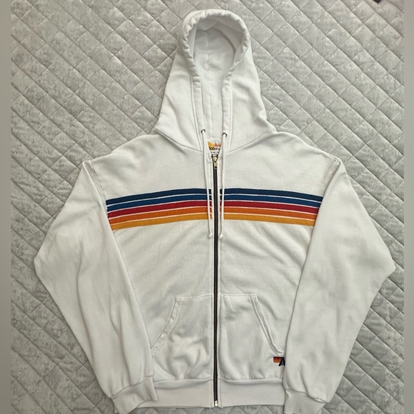 5 Stripe Zip Hoodie - Picture 2 of 3